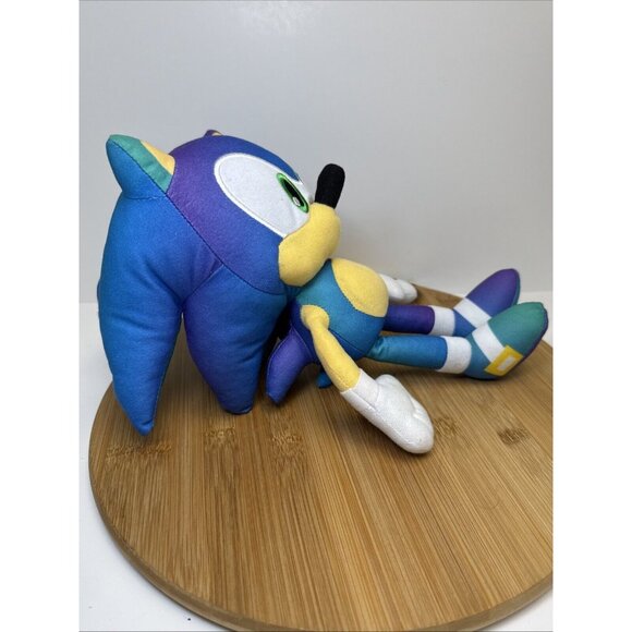 Sonic The Hedgehog Gradient 8” Plush SEGA Blue‎ Purple Toy Factory W/ Tags - Picture 7 of 10